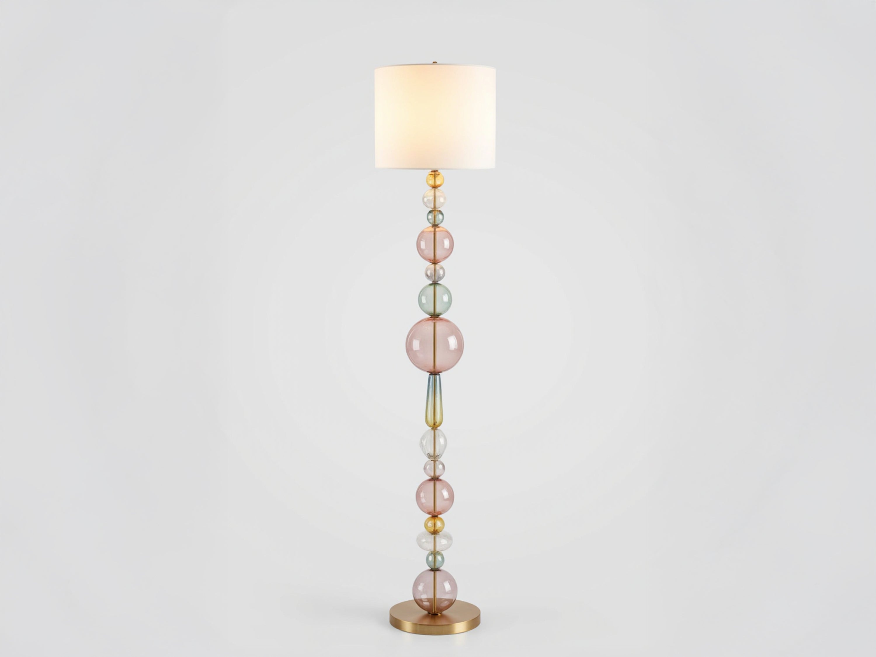 Customized Handmade Glass Floor Lamp